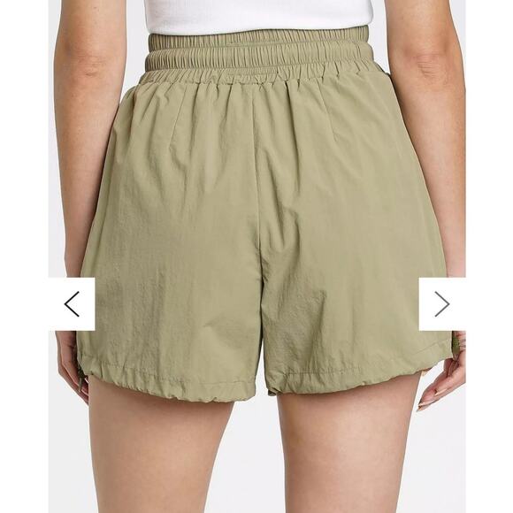 Pistola Savanna Windbreaker Short Size XS Khaki Olive Tan Shorts Pull On Sporty - Picture 8 of 8